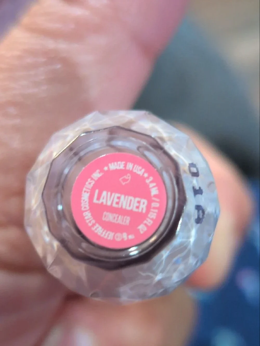 Jeffree Star Pink Crystal-Top Concealer with Gold Accent
